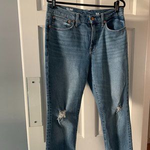 J.Crew slim boyfriend jeans